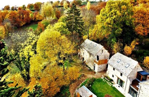 Saint-Germain-du-Teil Bed & Breakfast | Domaine des Maréquiers chambre Pimprenelle