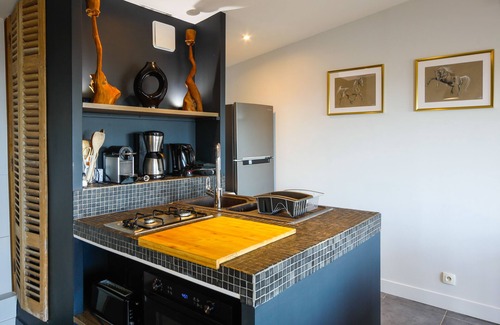 Villerville Cottage | Domaine du Grand Bec - Le Loft, swimming pool, tennis court, beach, sea view