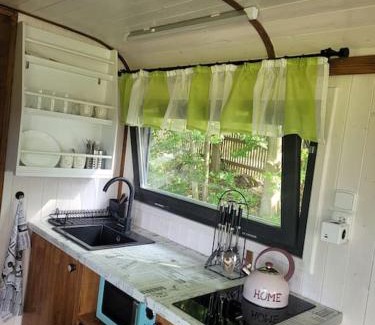 Jablonne v Podjestedi Apartment | Domeček pohoda maringotka Máňa