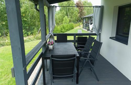 Borowy Mlyn House | Domek na Kaszubach, Borowy Młyn, jezioro Gwiazda, sauna, 3