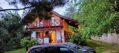 gmina Stary Dzierzgon House | Domek Wypoczynkowy całoroczny U Agi z balią z jacuzzi i sauną