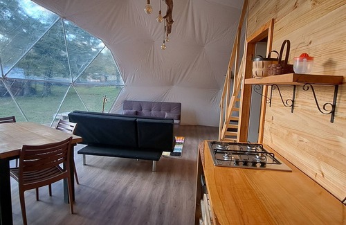 Coyhaique Cabin | Domo equipado para 5 personas en la naturaleza a 25 min de aeropuerto y ciudad