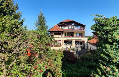 Rotensol Apartment | Doppelzimmer Landhotel Schönblick mit Balkon 07