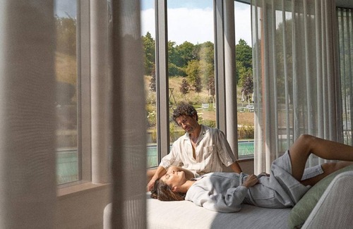 Wagerberg House | Doppelzimmer mit Terrasse - Quellenhotel Heiltherme Bad Waltersdorf