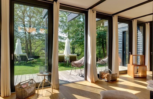 Lubben House | Doppelzimmer Superior mit Spreeblick und Direktem Zugang zum Garten - Hotel Strandhaus Boutique