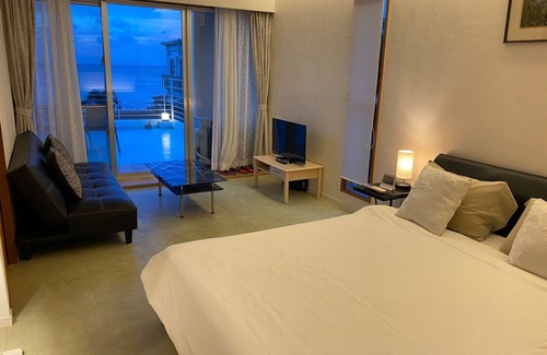 Kadena-cho Hotel | double bedroom/Nakagami-gun Okinawa