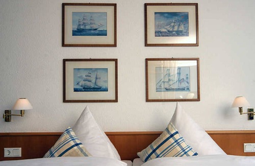 Helgoland Hotel | Double room. Garden side - House Hanseat
