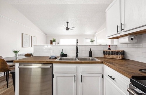 West Newton House | Downtown Access | 3BR Ranch Retreat with Fire-Pit