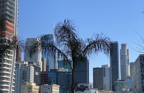 East Los Angeles House | downtown Los Angeles center high rises