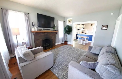Warrensburg House | Downtown Retreat with large privacy fenced yard. Pet Friendly!