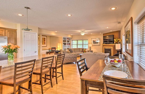 Yankton Apartment | Downtown Yankton Apartment w/Patio & River View!