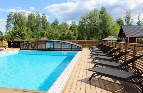 Vackelsang Ski Chalet | Dream location on the lake with pool, internet, sauna, fire place and boat with electric engine