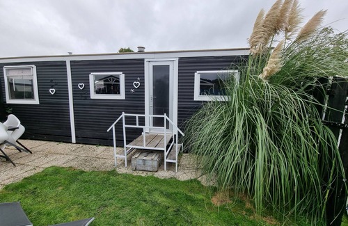 Westerland House | Dream location sea view Wadden Sea 50m, Beach 300m Mobile Home Chalet TinyHouse