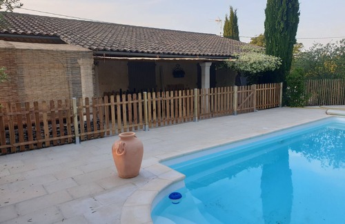 Chantemerle-les-Grignan Villa | Drôme Provençale house with private pool in charming typical village