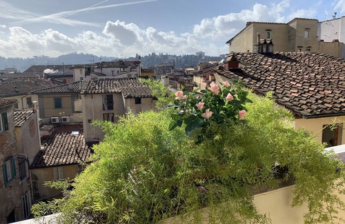 Sant' Ambrogio Apartment | DUOMO, MEDIEVAL TOWER Florence: SANTA CROCE in the DONATI TOWER 4th floor w/lift