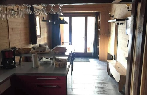 Les Claux Apartment | Duplex 8/10 pers en Rez de jardin Vars les Claux