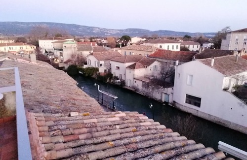 L'Isle-sur-la-Sorgue Apartment | Duplex apartment with panoramic view terrace