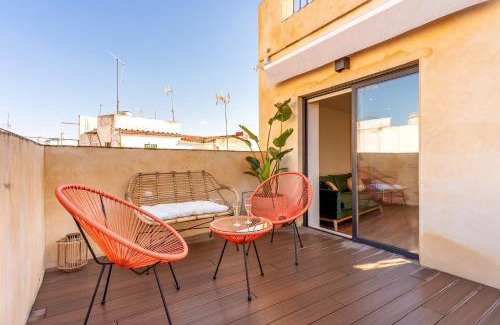 Santa Cruz Apartment | Duplex con Terraza Privada y vistas a la Catedral