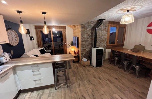 Montgellafrey Apartment | DUPLEX apartment "L'Ancolie" 4/6/8 Pers. St François Longchamp
