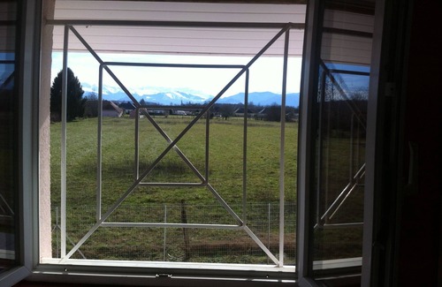 Barzun Apartment | Duplex house 40m2 with spa and pool facing the Pyrenees