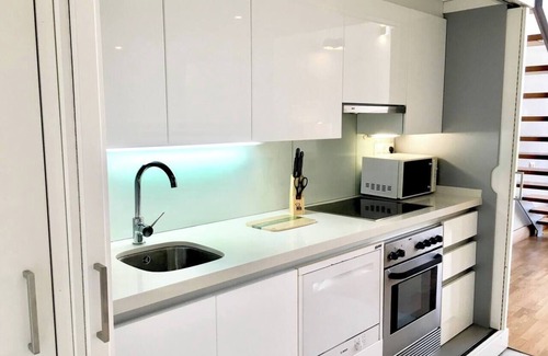 Sant Llorenc Apartment | Duplex with sea views and private parking
