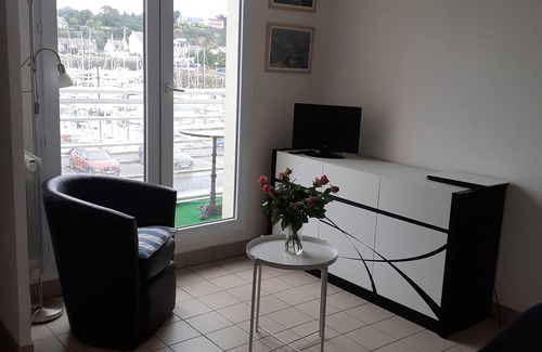 Pleneuf-Val-Andre Apartment | Duplex with view of Dahouët harbour