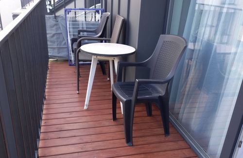 Palanga House | Dviejų kambarių butas su vaizdu į baseiną
