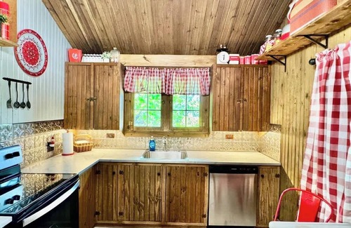 Tahlequah Cabin | Eagle Rock Cabin Illinois River view