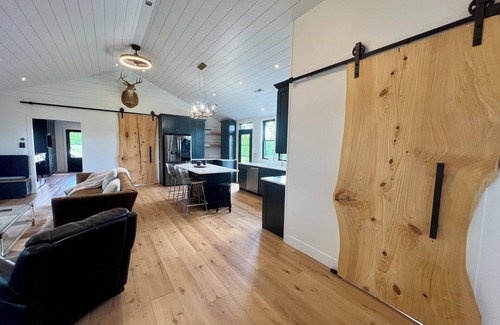 Anna Other | Eagles Crossing is a Newly Renovated 3-Bed Farmhouse with a Large Deck & Hot Tub