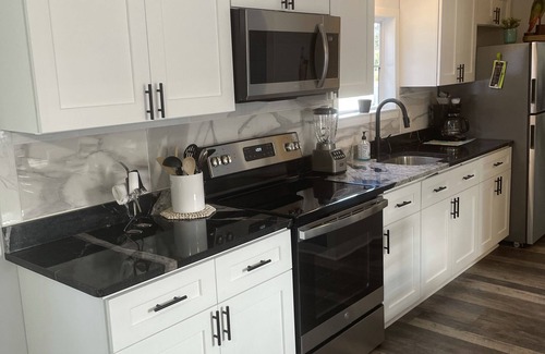 Panama City House | East Bay Fishing Village with dock and boat slips