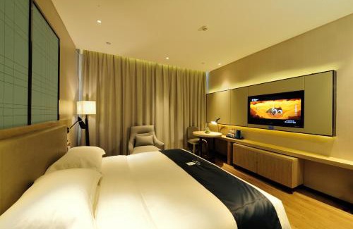 Yuzhou District Hotel | Echarm Hotel Yulin Second People's Hospital Qingwanjiang Park