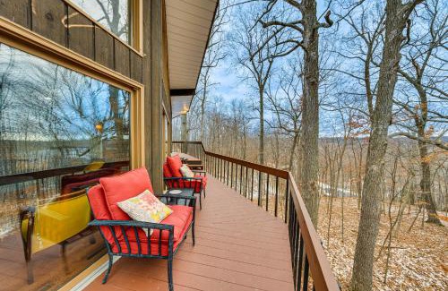 Hubertus House | Eclectic Hubertus Home with Game Room and Fire Pit!