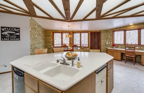 Hubertus House | Eclectic Hubertus Home w/Game Room & Fire Pit!