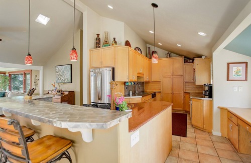 Golden House | Eclectic Mountain Home with Views and Amenities