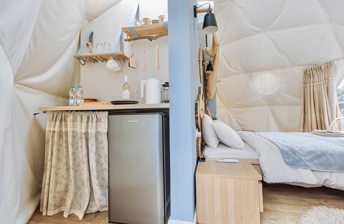 Agios Theodoros Cabin | Eco-Boho Mountain Dome - Geometry Park