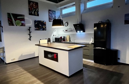 Oesterdeichstrich Apartment | Ecolodge Loft, 180qm Raumwunder für bis zu 8 Personen, 5km zu Nordsee/Büsum
