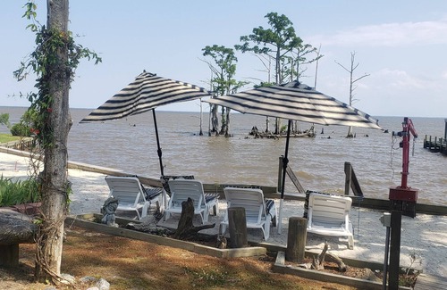 Hertford Apartment | Edgewater "The Landing" Coastal 3 bedroom Duplex. Private beach, Relax and enjoy