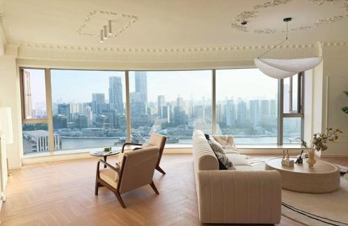 Lujiazui Apartment | EHUB - Super Rare 4Bedroom 4Bathroom Luxury Bund View Apartment