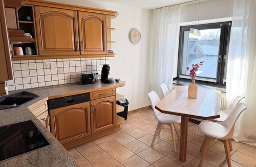 Konzen Apartment | Eifelstube | 130qm large Apartment in Monschau with terrace and table football