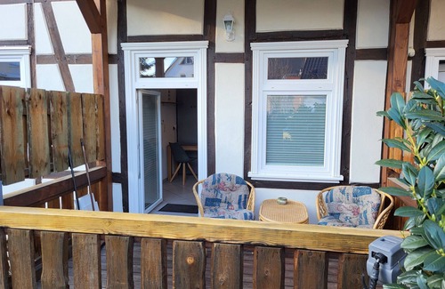 Osterburg Apartment | Einzelwohnung im EG mit Terrasse und AC - Einzelwohnung