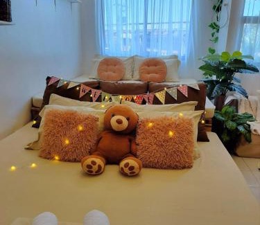 Balibago Apartment | El Nissi Staycation, FAMILY & CONTEMPORARY CABIN, Adjacent Rooms, Enchanted Kingdom