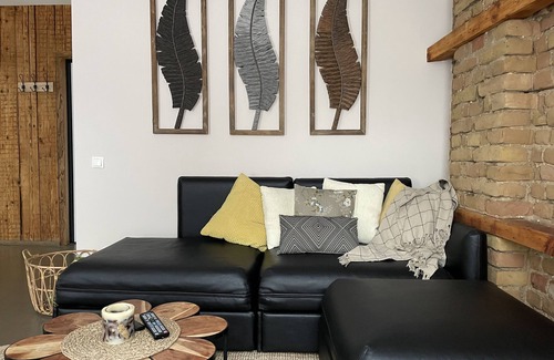 Centrs Apartment | Elegant 1Br/Ba Apt in City Center w free parking