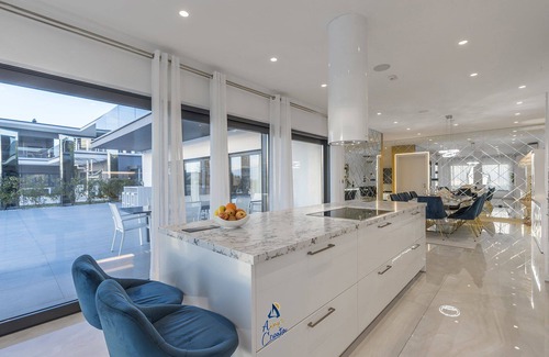Kastelir Villa | Elegant 5-BR Villa with Heated Saltwater Pool & Chic Interiors Near the Coast