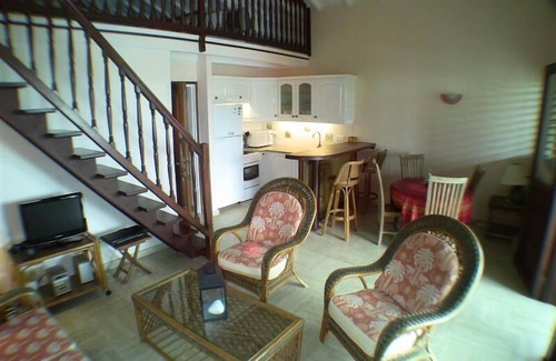 Oyster Pond Apartment | Elegant Colonial Condo with Spectacular Ocean and Marina View