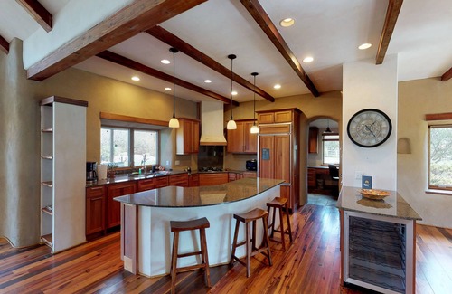 Kenwood House | Elegant five-acre estate with mountain view, W/D, & pond - close to wineries