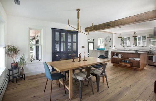 Sharon House | Elegant Modern Farmhouse with Pool and Gardens, steps from Nature Preserve