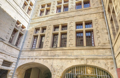 Uzes Apartment | Elegant & spacious apartment in historical building, steps from Place aux Herbes