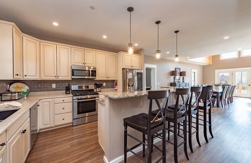 McHenry House | Elevated Dog Friendly Escape w/Hot Tub & Fire Pit