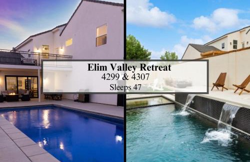 Hurricane House | Elim Valley Retreat 2 Private Pool Neighboring Homes, 2 Spacious Kitchens, and more