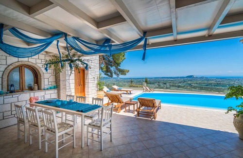 Lagopodo Villa | Elite Zante Villa | Villa Castelli | 4 Bedroom | Private Pool | Gym | Lagopodo